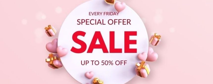 Special price sale offer
